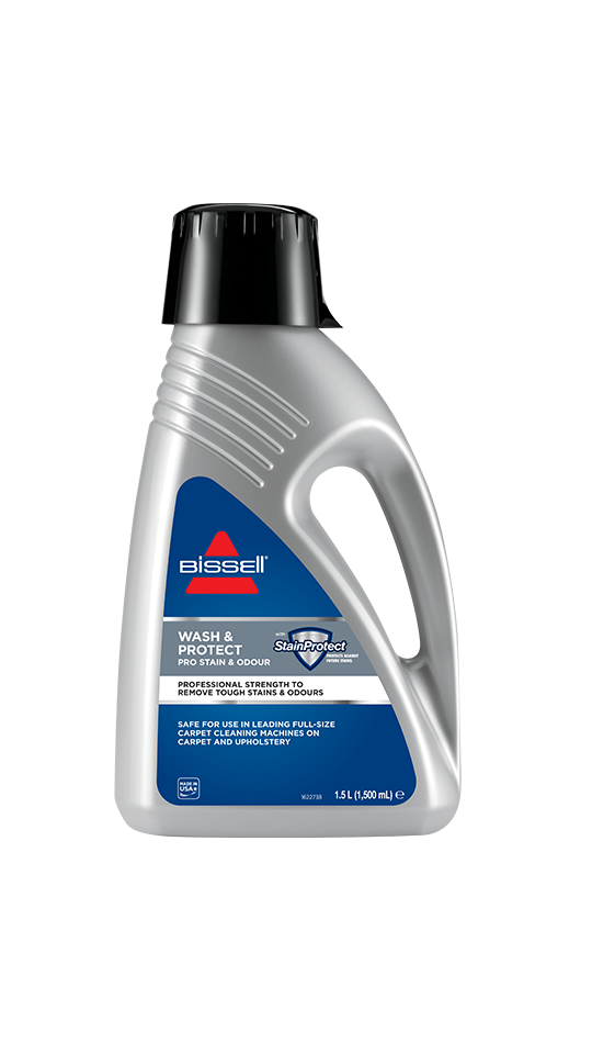 Bissell Türkiye Wash&Protect Halı Yıkama ve Leke Çıkarma Makinelerine Uygun Leke Çıkarıcı ve Koku Giderici Profesyonel Deterjan (1,5 L) Wash&Protect Halı Yıkama ve Leke Çıkarma Makinelerine Uygun Leke Çıkarıcı ve Koku Giderici Profesyonel Deterjan (1,5 L)