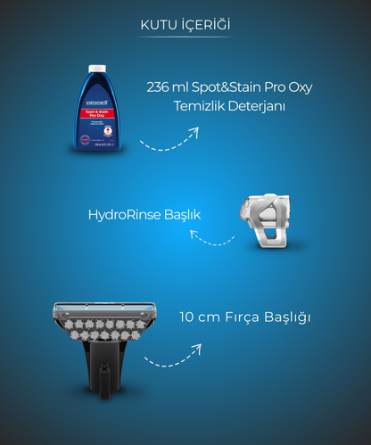 SpotClean ProHeat Advanced Halı Koltuk Yıkama ve Leke Çıkarma Makinesi