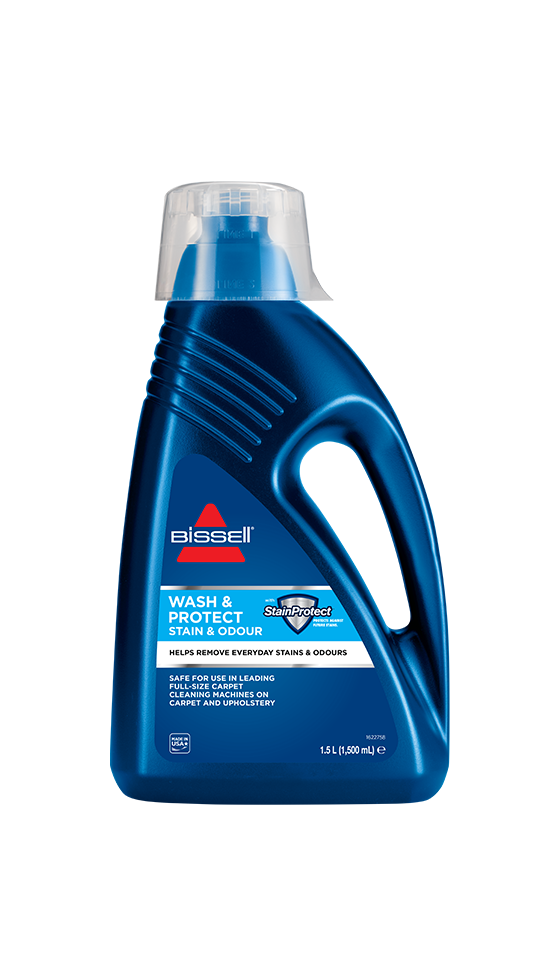 Wash&Protect Halı Yıkama ve Leke Çıkarma Makinelerine Uygun Leke Çıkarıcı ve Koku Giderici Deterjan (1,5 L)