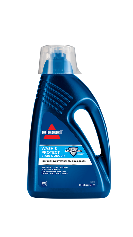 Wash&Protect Halı Yıkama ve Leke Çıkarma Makinelerine Uygun Leke Çıkarıcı ve Koku Giderici Deterjan (1,5 L)