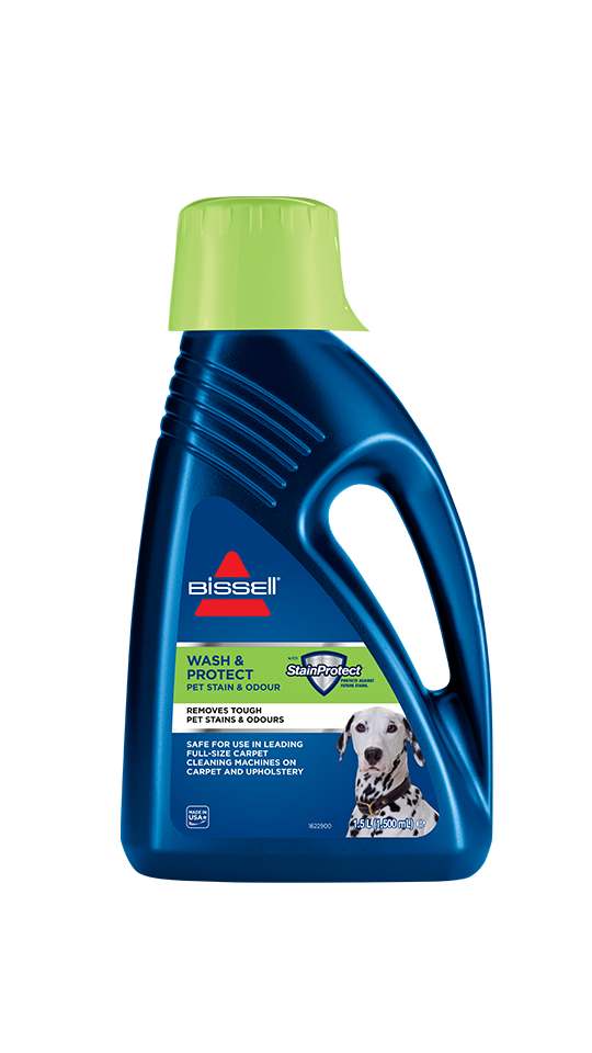 Wash&Protect Halı Yıkama ve Leke Çıkarma Makinelerine Uygun Hayvan Kirleri ve Kokularına Karşı Etkili Deterjan (1,5 L)