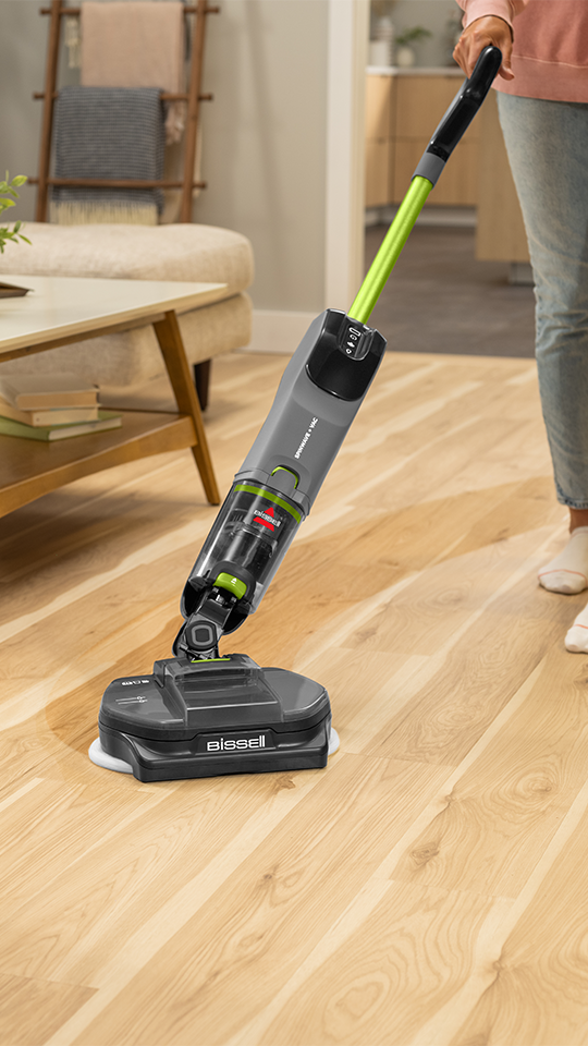 SpinWave + Vac Pet Kablosuz Vakumlu Zemin Silme Makinesi