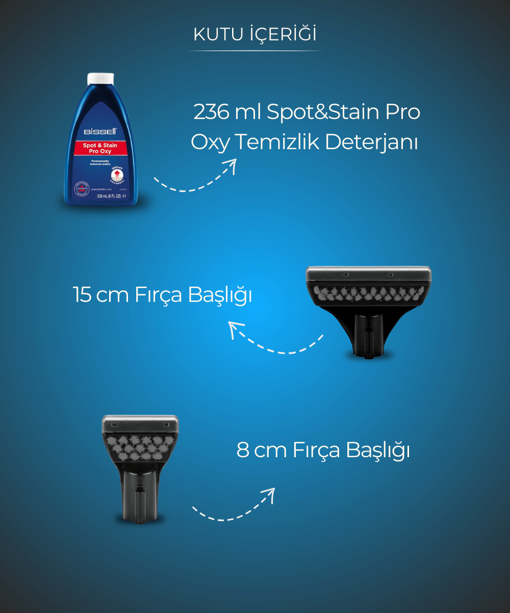 SpotClean C3 Halı Koltuk Yıkama ve Leke Çıkarma Makinesi