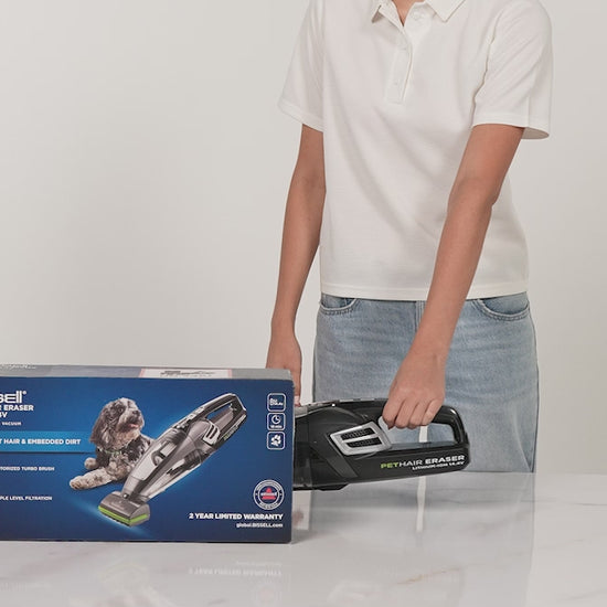 Pet Hair Eraser 14,4V Evcil Hayvan Tüyleri İçin Özel Başlıklı El Tipi Elektrikli Süpürge