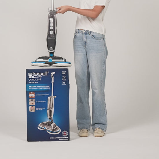 SpinWave Cordless Zemin Silme Makinesi
