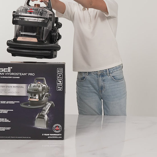 SpotClean HydroSteam Pro Buharlı Halı Koltuk Yıkama ve Leke Çıkarma Makinesi
