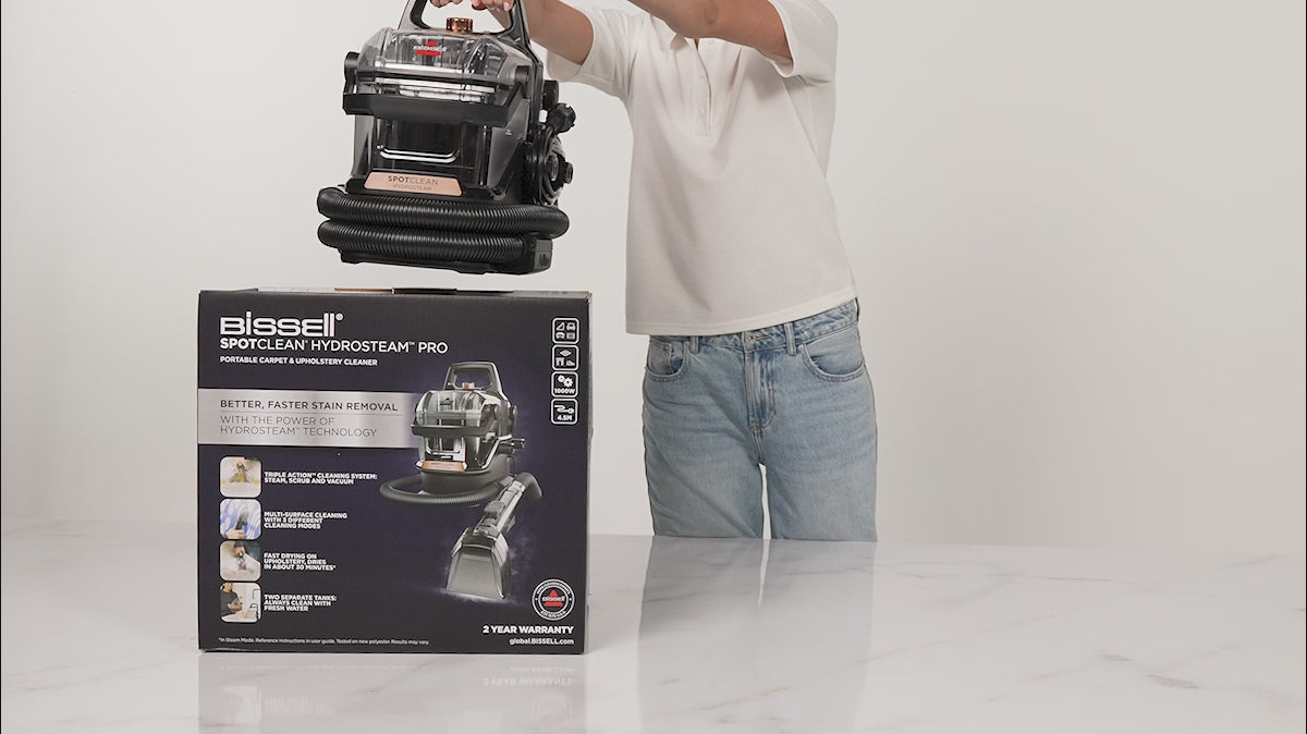 SpotClean HydroSteam Pro Buharlı Halı Koltuk Yıkama ve Leke Çıkarma Makinesi