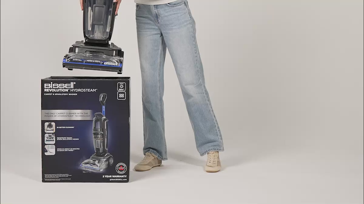 Revolution HydroSteam Buharlı Halı Koltuk Yıkama ve Leke Çıkarma Makinesi